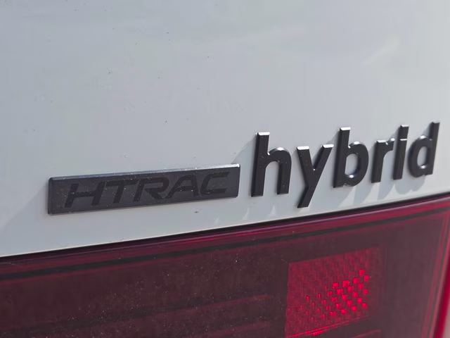 2026 Serenity White Hyundai Santa Fe Hybrid Calligraphy AWD SUV