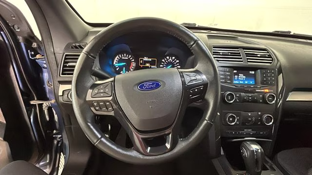 2018 Blue Metallic Ford Explorer XLT 4X4 SUV