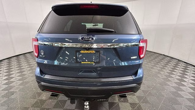 2018 Blue Metallic Ford Explorer XLT 4X4 SUV