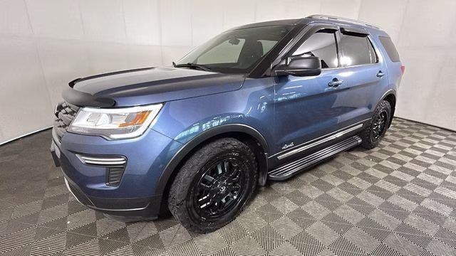 2018 Blue Metallic Ford Explorer XLT 4X4 SUV