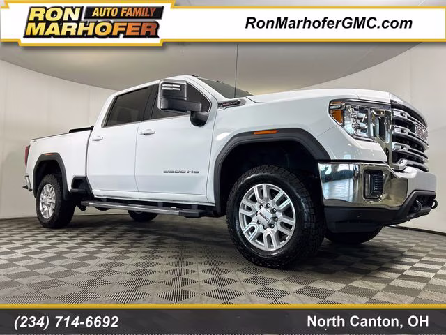 2022 Summit White GMC Sierra 2500HD SLE 4X4 Truck