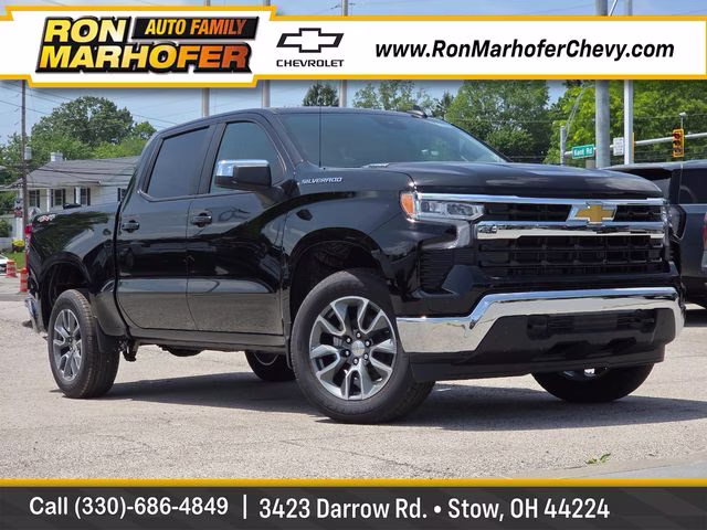 2026 Black Chevrolet Silverado 1500 LT 4X4 Truck