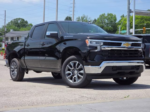 2026 Black Chevrolet Silverado 1500 LT 4X4 Truck