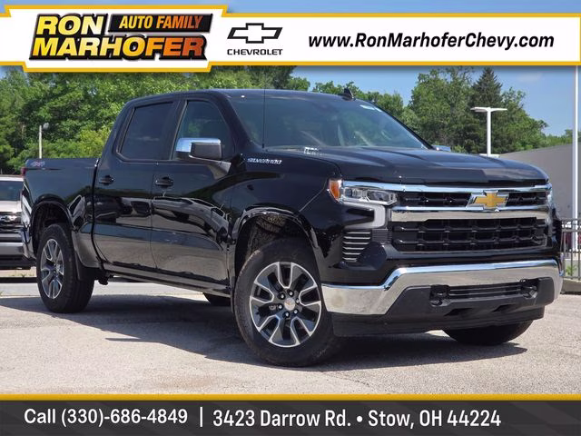 2026 Black Chevrolet Silverado 1500 LT 4X4 Truck