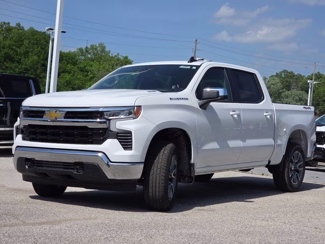2026 Summit White Chevrolet Silverado 1500 LT 4X4 Truck