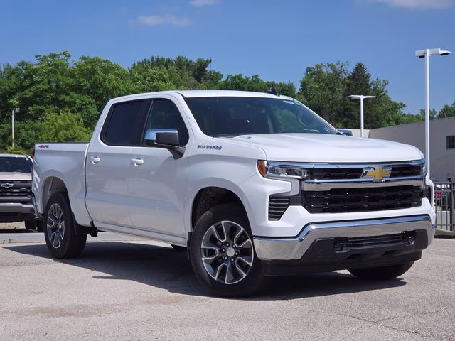 2026 Summit White Chevrolet Silverado 1500 LT 4X4 Truck