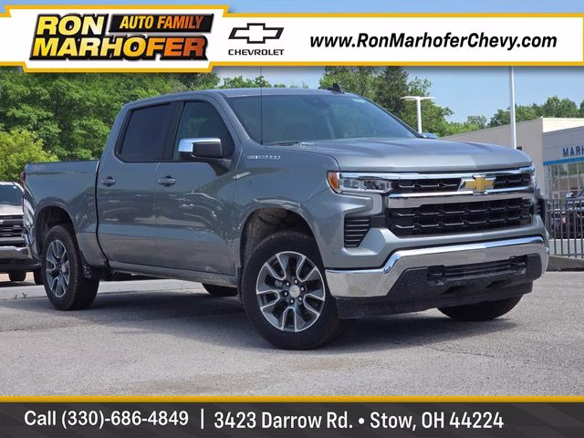 2026 Sterling Gray Metallic Chevrolet Silverado 1500 LT 4X4 Truck