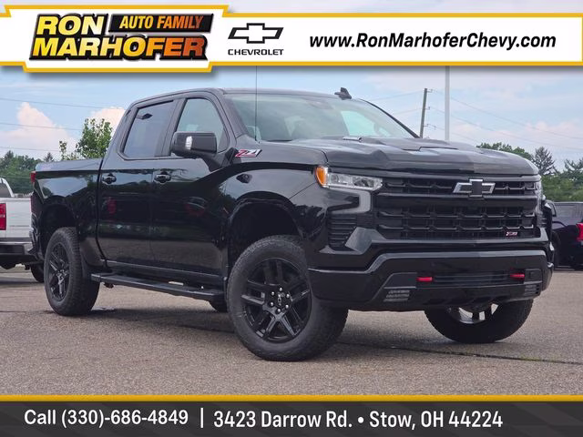 2026 Black Chevrolet Silverado 1500 LT Trail Boss 4X4 Truck