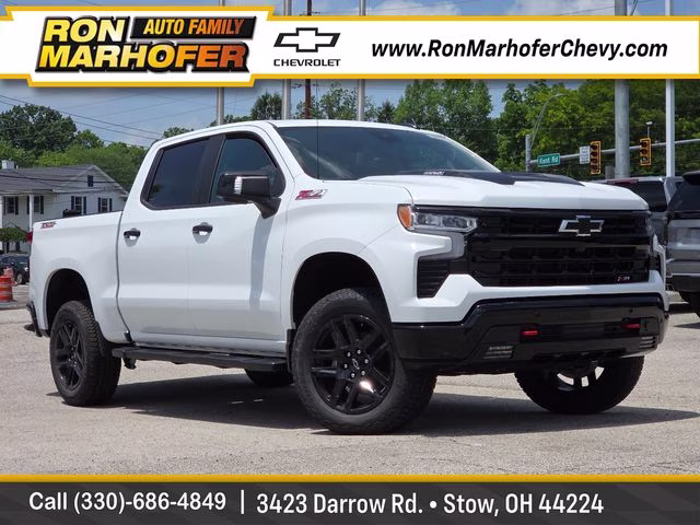 2026 Summit White Chevrolet Silverado 1500 LT Trail Boss 4X4 Truck