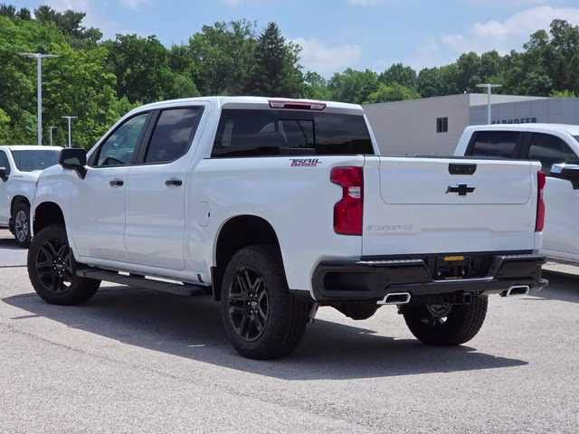 2026 Summit White Chevrolet Silverado 1500 LT Trail Boss 4X4 Truck