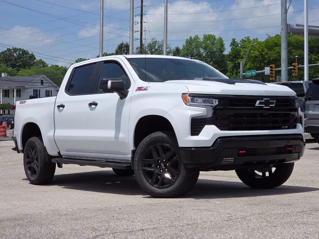 2026 Summit White Chevrolet Silverado 1500 LT Trail Boss 4X4 Truck