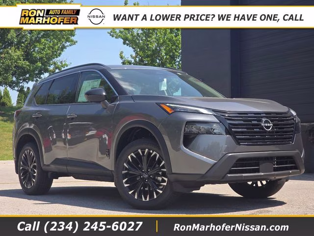 2026 Gun Metallic Nissan Rogue Dark Armor AWD SUV