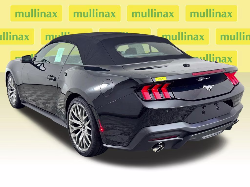 2026 Shadow Black Ford Mustang EcoBoost Premium RWD Convertible