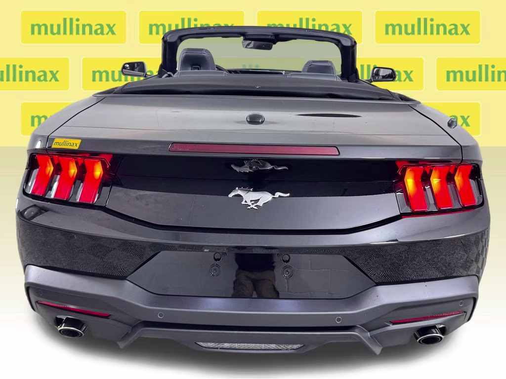 2026 Shadow Black Ford Mustang EcoBoost Premium RWD Convertible
