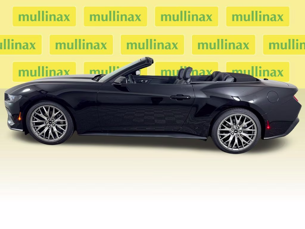 2026 Shadow Black Ford Mustang EcoBoost Premium RWD Convertible