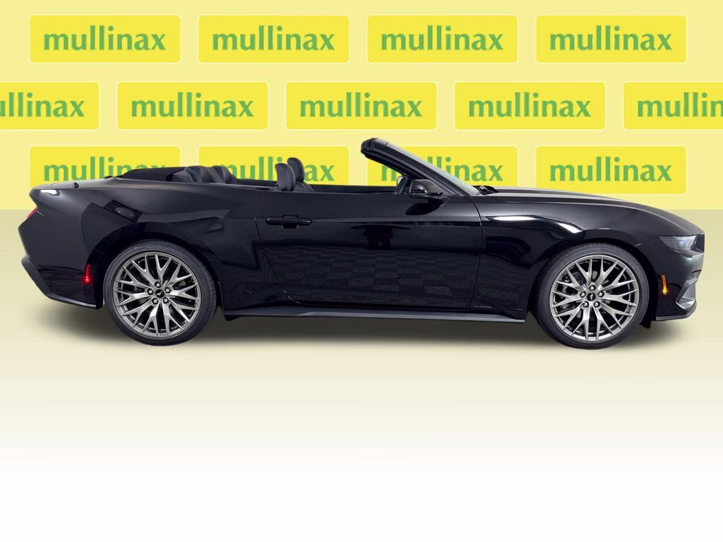 2026 Shadow Black Ford Mustang EcoBoost Premium RWD Convertible