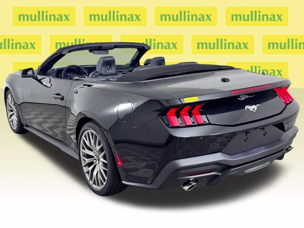 2026 Shadow Black Ford Mustang EcoBoost Premium RWD Convertible