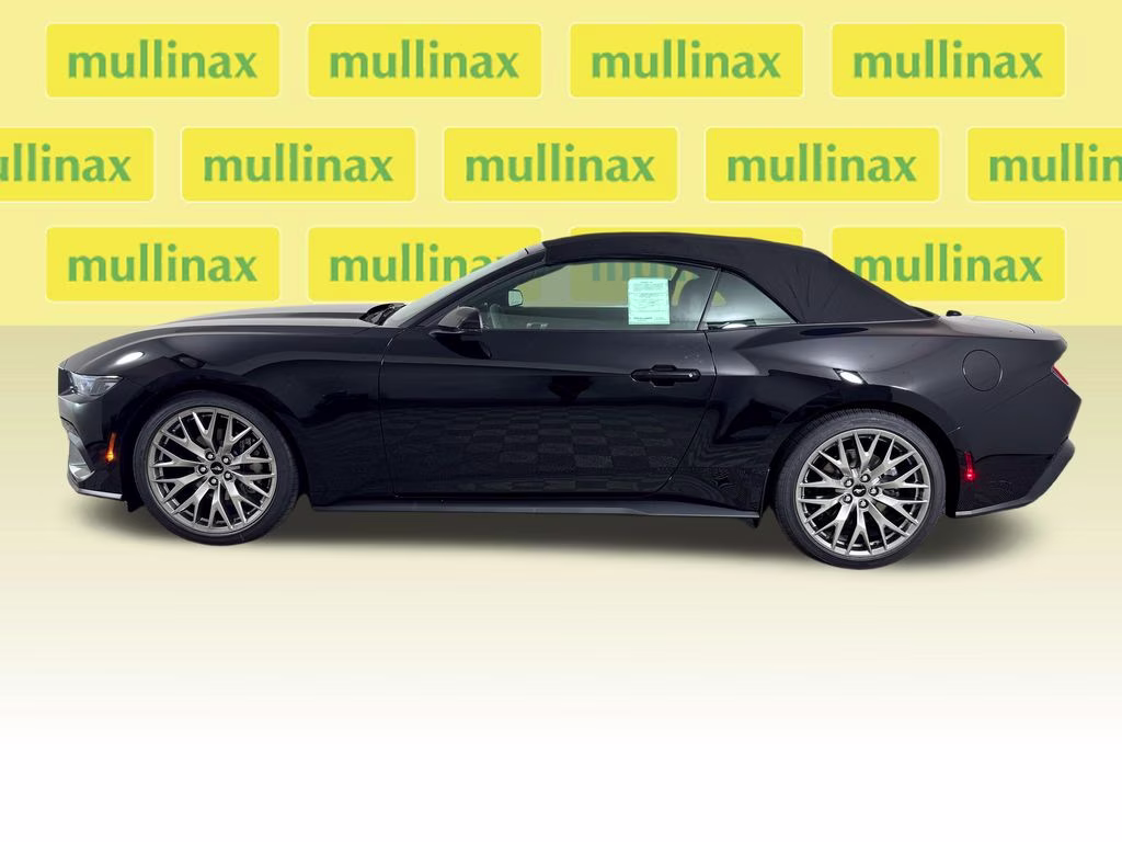 2026 Shadow Black Ford Mustang EcoBoost Premium RWD Convertible