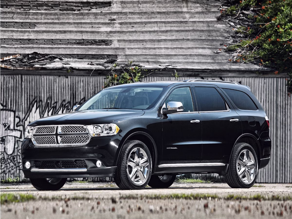 2011 Inferno Red Crystal Pearlcoat Dodge Durango Crew RWD SUV