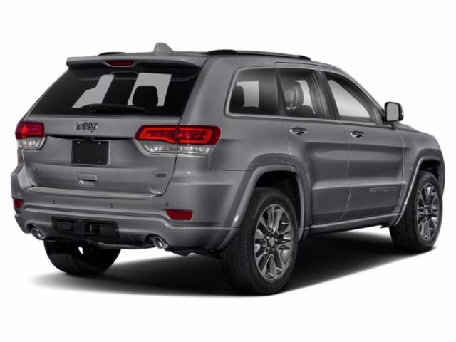 2020 Billet Silver Metallic Clearcoat Jeep Grand Cherokee Overland 4X4 SUV