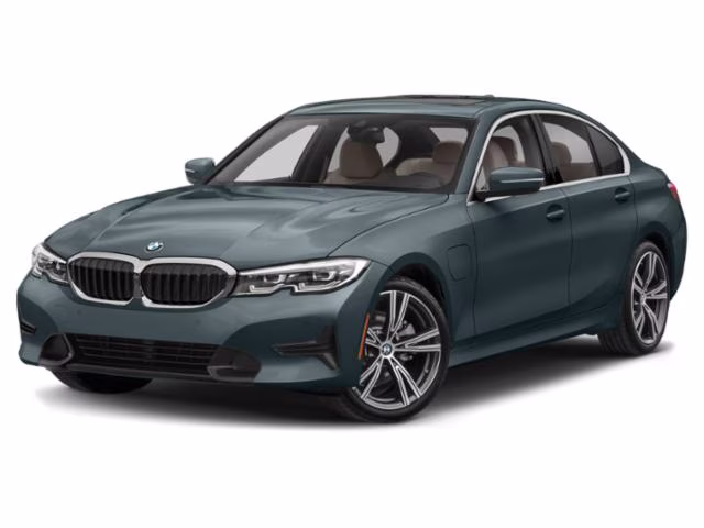 2021 Blue Ridge Mountain Metallic BMW 3 Series 330e RWD Sedan