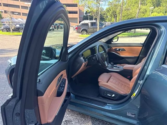 2021 Blue Ridge Mountain Metallic BMW 3 Series 330e RWD Sedan