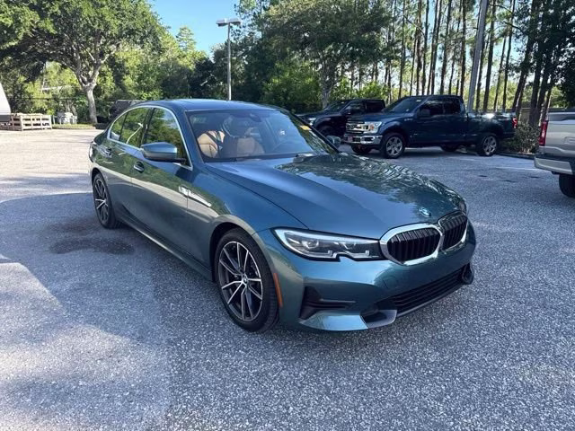 2021 Blue Ridge Mountain Metallic BMW 3 Series 330e RWD Sedan
