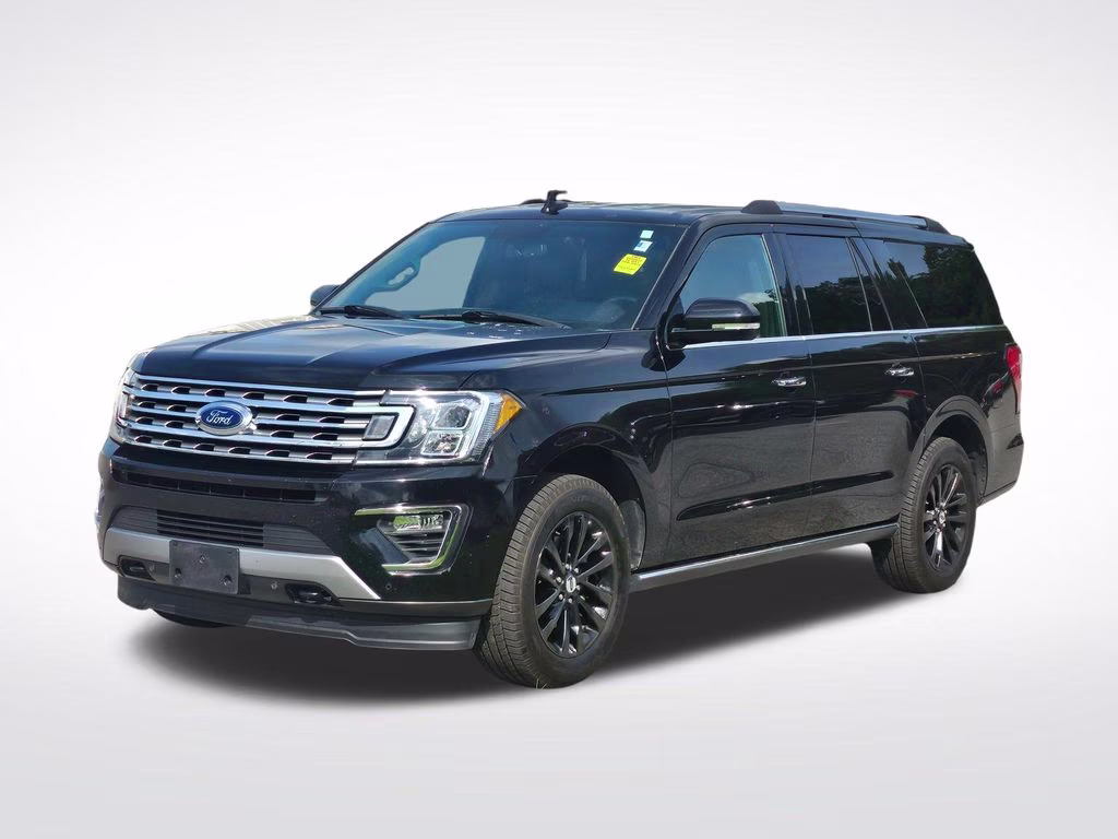 2019 Agate Black Metallic Ford Expedition Max Limited 4X4 SUV