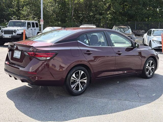 2023 Rosewood Metallic Nissan Sentra SV FWD Sedan