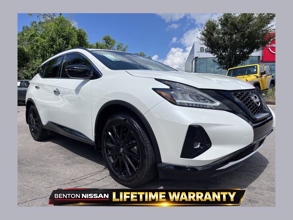 2023 Super Black Nissan Murano SV FWD SUV