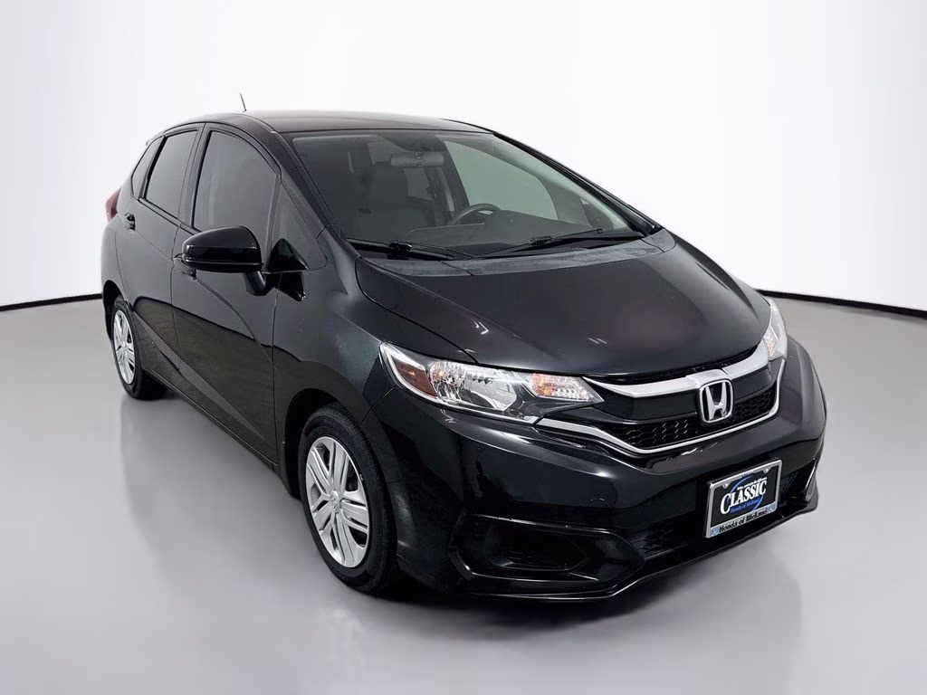 2019 Crystal Black Pearl Honda Fit LX FWD Hatchback