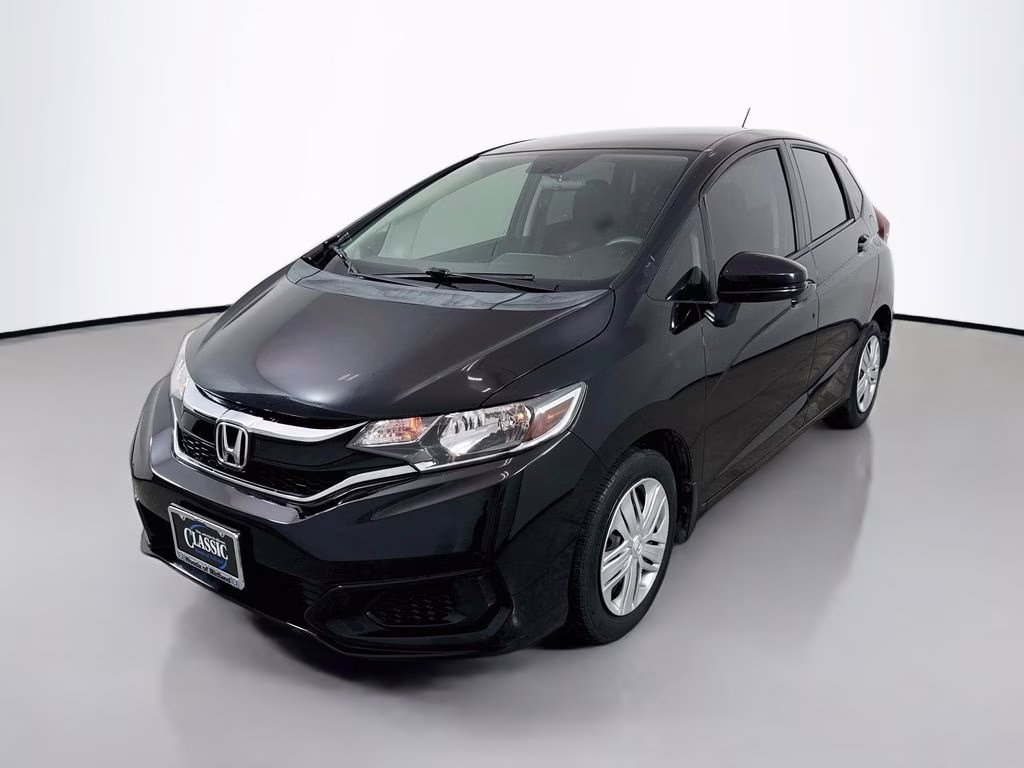 2019 Crystal Black Pearl Honda Fit LX FWD Hatchback