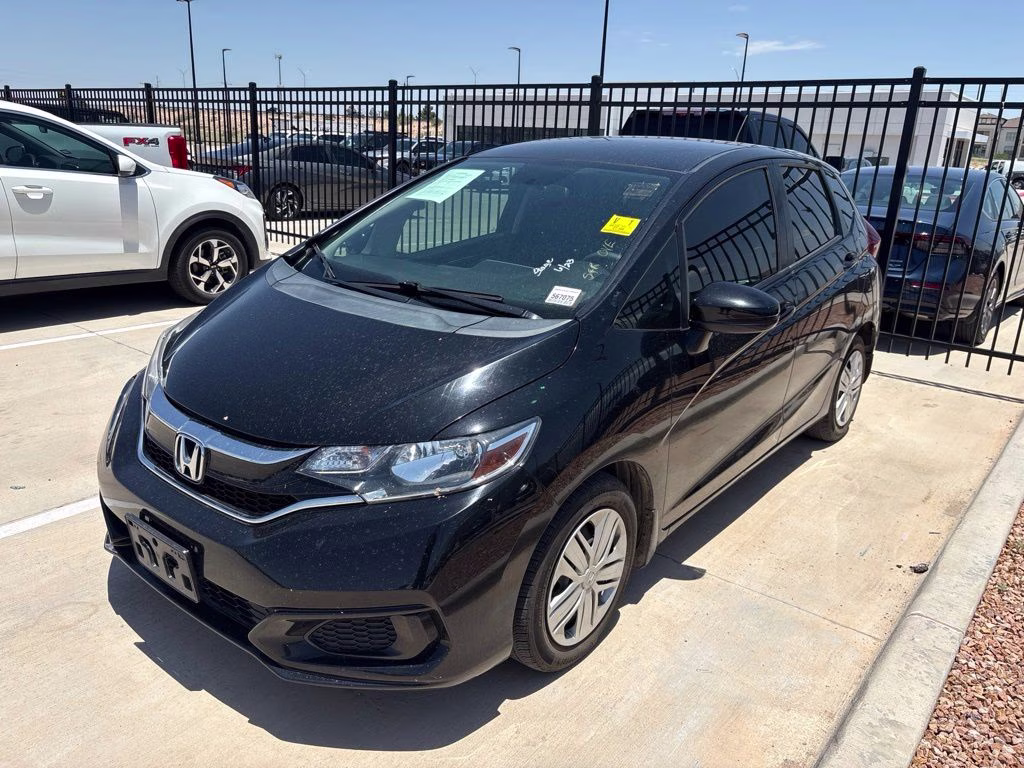 2019 Crystal Black Pearl Honda Fit LX FWD Hatchback