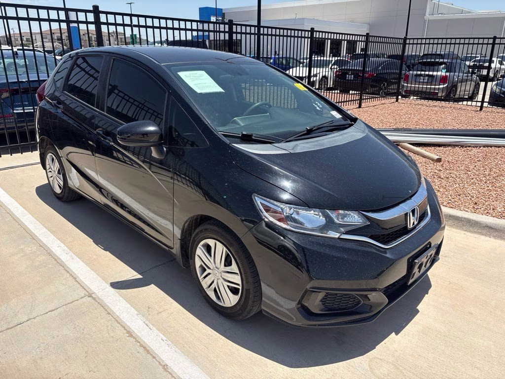2019 Crystal Black Pearl Honda Fit LX FWD Hatchback