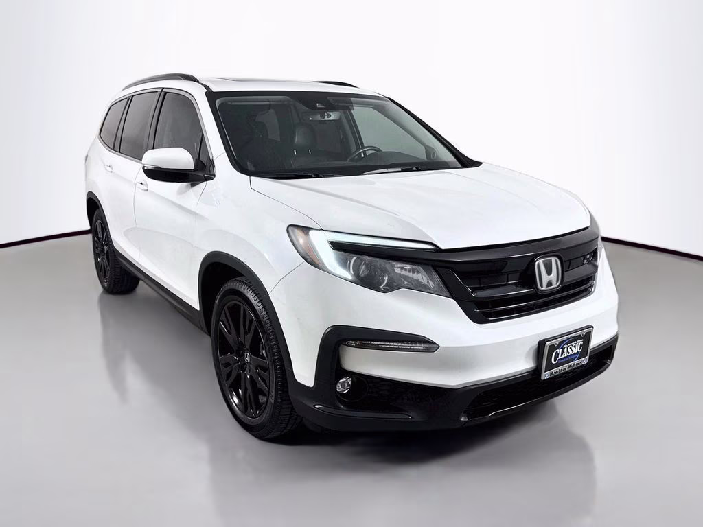 2022 Platinum White Pearl Honda Pilot Special Edition FWD SUV