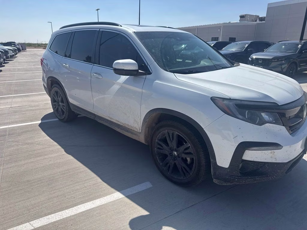 2022 Platinum White Pearl Honda Pilot Special Edition FWD SUV