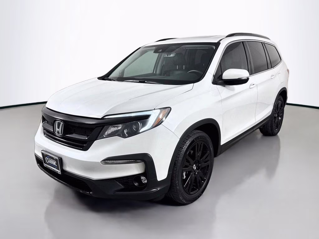 2022 Platinum White Pearl Honda Pilot Special Edition FWD SUV