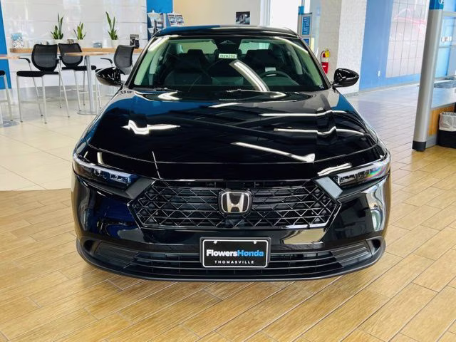 2026 Crystal Black Pearl Honda Accord LX FWD Sedan