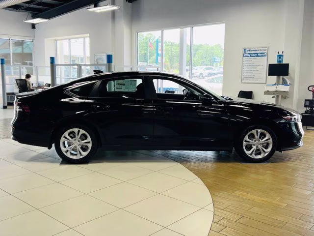 2026 Crystal Black Pearl Honda Accord LX FWD Sedan