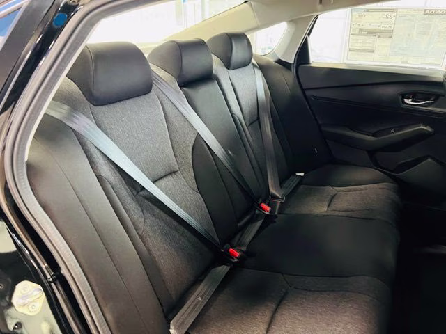 2026 Crystal Black Pearl Honda Accord LX FWD Sedan