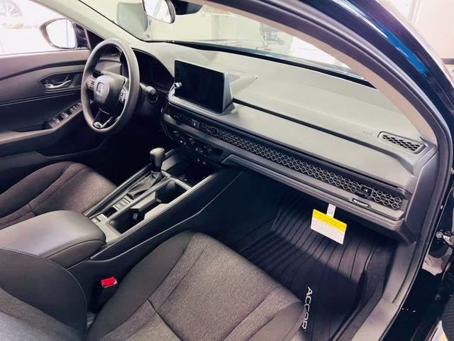 2026 Crystal Black Pearl Honda Accord LX FWD Sedan