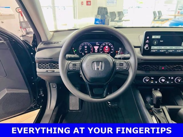 2026 Crystal Black Pearl Honda Accord LX FWD Sedan