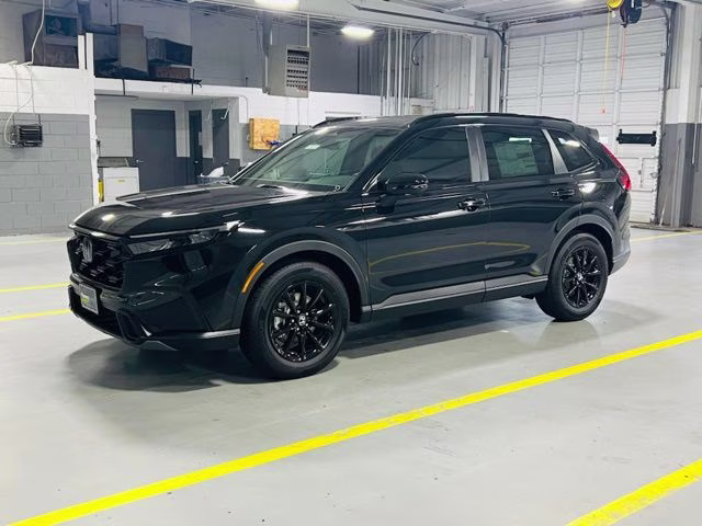 2026 Crystal Black Pearl Honda CR-V Hybrid Sport FWD SUV
