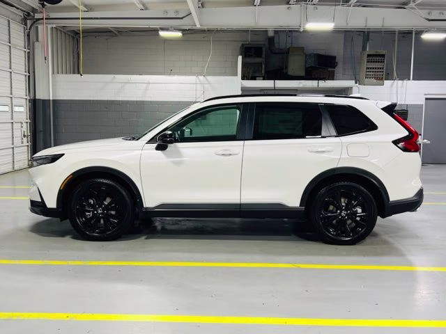 2026 Platinum White Pearl Honda CR-V Hybrid Sport Touring AWD SUV