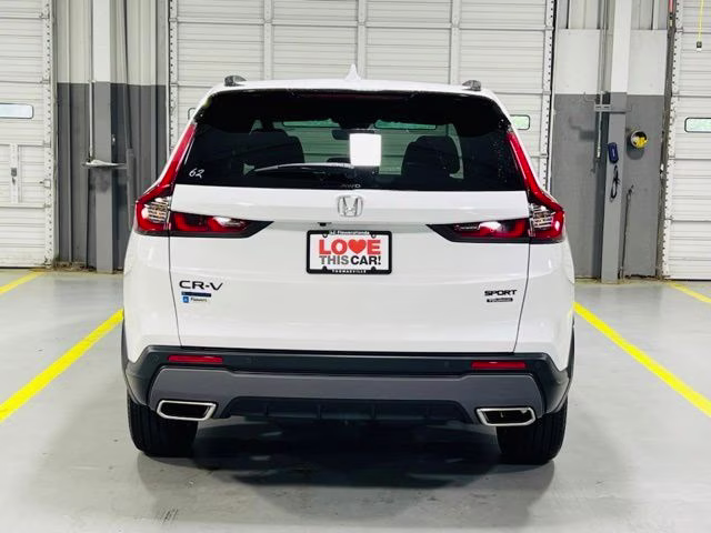 2026 Platinum White Pearl Honda CR-V Hybrid Sport Touring AWD SUV