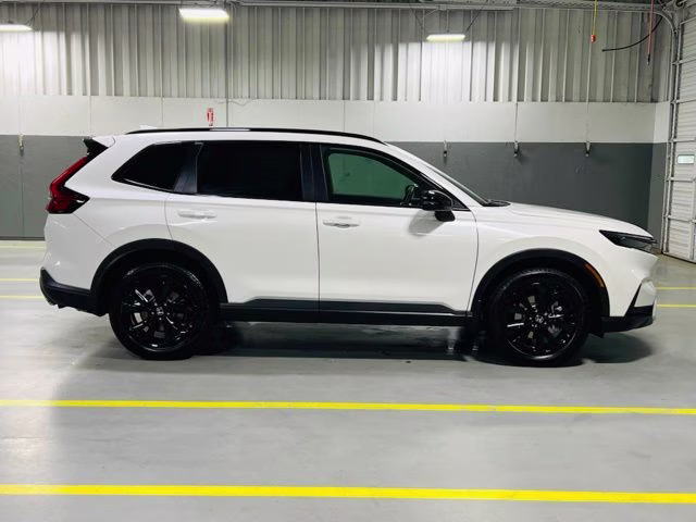 2026 Platinum White Pearl Honda CR-V Hybrid Sport Touring AWD SUV
