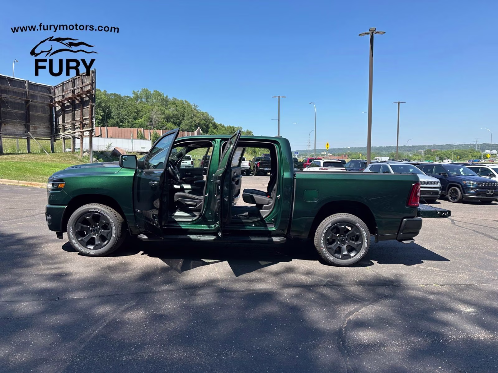 2026 Serrano Green Metallic Ram 1500 Express 4X4 Truck