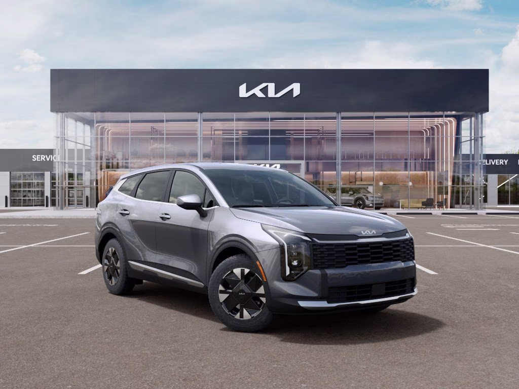 2026 Steel Gray Kia Sportage Hybrid LX FWD SUV