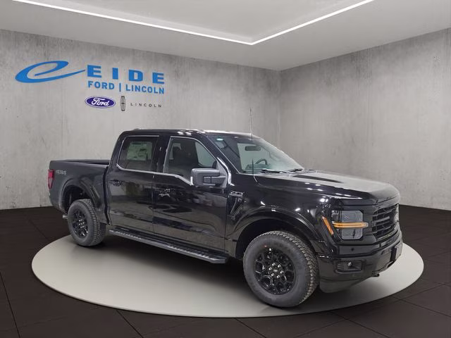2026 Agate Black Metallic Ford F-150 XLT Black Appearance 4X4 Truck