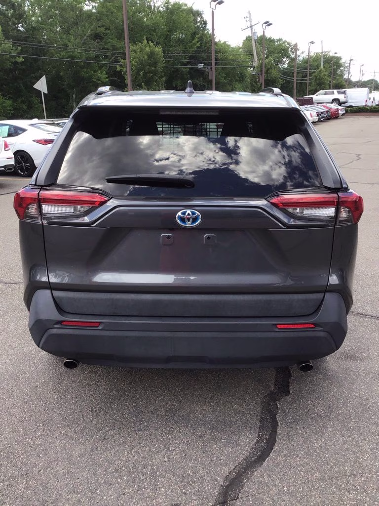 2021 Magnetic Gray Metallic Toyota RAV4 Hybrid LE AWD SUV